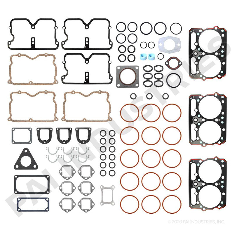 JUEGO EMPAQUE SUPERIOR 3 CABEZAS P/CUMMINS BIG CAM 350 3801330