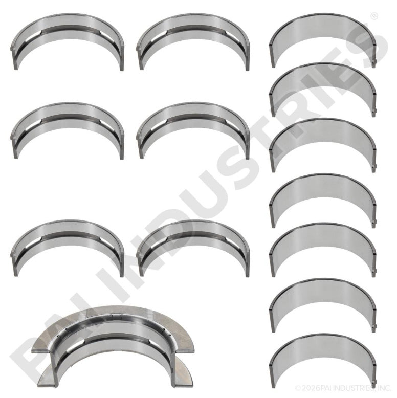 KIT METALES DE BANCADA P/CUMMINS 6C / ISC / ISL