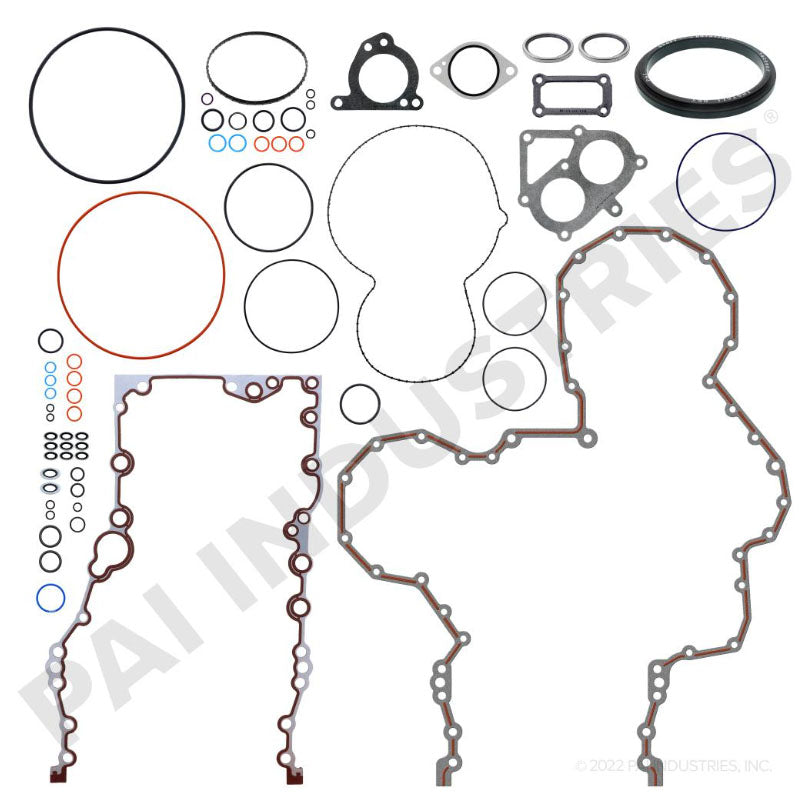 KIT DE EMPAQUES FRONTAL P/CATERPILLAR C15 ACERT( 3483681)