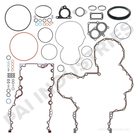 KIT DE EMPAQUES FRONTAL P/CATERPILLAR C15 ACERT( 3483681)