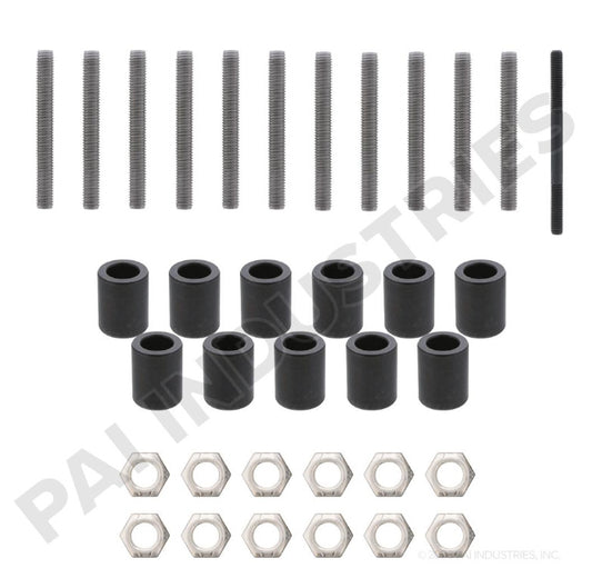 KIT DE BIRLOS DE ESCAPE P/CATERPILLAR 3176 / C9 / C10 / C11 / C12 / C13