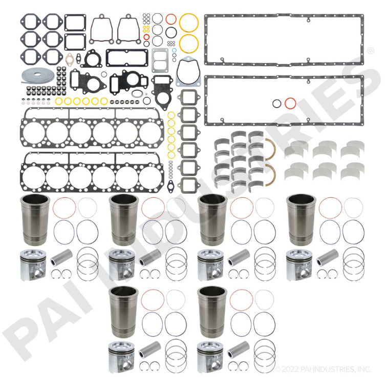 KIT MEDIA REPARACION C/PISTONES CATERPILLAR 3406
