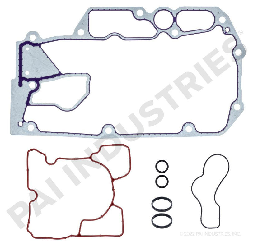 KIT EMPAQUES ENFRIADOR ACEITE P/FREIGHTLINER DD15 (193807302092)