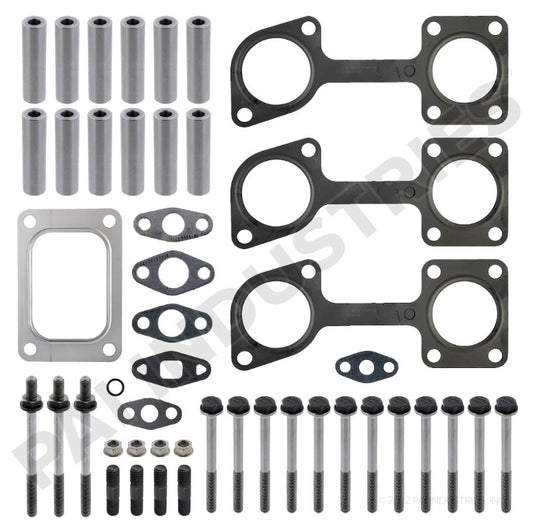 KIT EMPAQUES Y TORNILLOS DE ESCAPE P/DETROIT S60