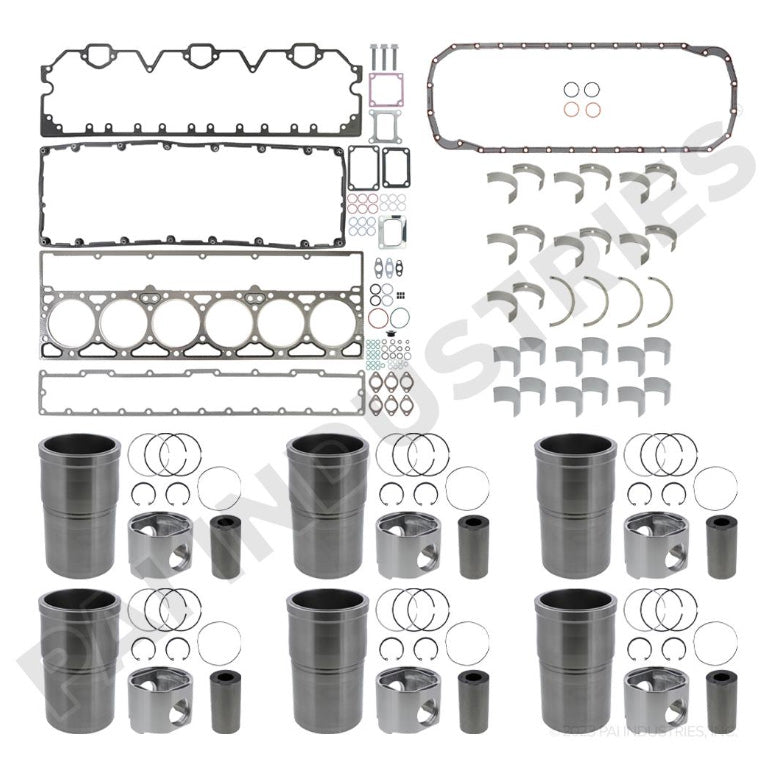 KIT MEDIA REPARACION P/CUMMINS L10 S/PISTONES C/FALDAS