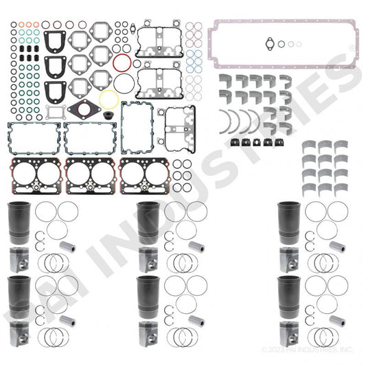 KIT MEDIA REPARACION C/PISTONES P/CUMMINS N14(3081266)