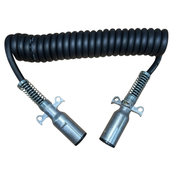 CABLE DE LUZ 7 LINEAS (NEGRO)15 PIES LARGO